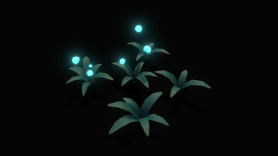 glowing plants - buy royalty free 3d model bluewombat 0b80514 3d print model - Mito3D