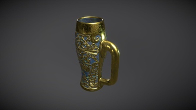 goblet - 3d model oleh olegsytnikov aa0bf9d 3d print model - Mito3D