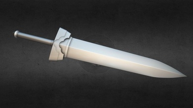 cin avcı kılıç satın almak telif Bedava 3d model 3dcosprops goblin slayer 3dprint silahlar blender 3d print model - Mito3D