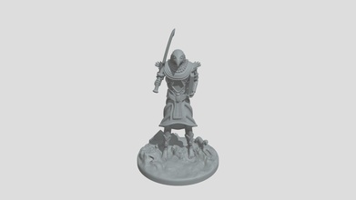 Deus Horus miniatura impressão 3d modelo joel joelkilb f22d2f7 3d print model - Mito3D