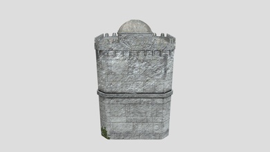 gondorian Wand-tower Haupt-gate - download Kostenlose 3d-Modell robbertscholten95 ff03054 tower Haupttor minas tirith 3d print model - Mito3D