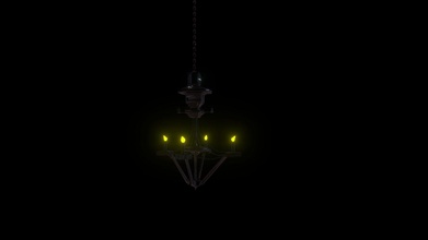 gothic chandelier - 3d model foxcatgaming2 ac2ff43 3d print model - Mito3D