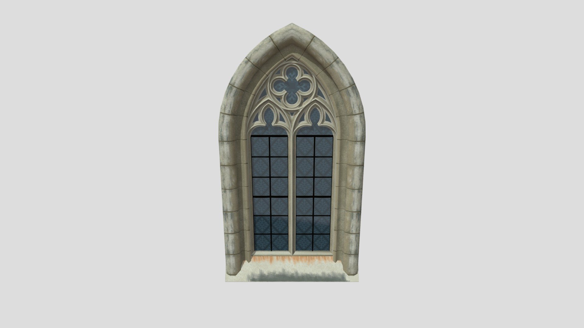 gothic window - 3d model mg53 65550ba 3D print model - Mito3D