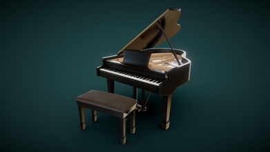 grandioso piano comprar realeza gratis 3d modelo brandon lago Oeste drbadass2142 b533e92 música musical pintor sustancias sustancia licuadora 3d print model - Mito3D