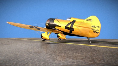granville brothers gee bee higt poly - buy royalty free 3d model andreacosti 5ad3928 3d print model - Mito3D