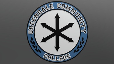 greendale community college-3d-logo - 3d-Modell-andr-s-r andres r 01fce5c fiktive Ort tv-show wenn Sie wissen, welche Chancen Sie&rsquo re meine Art Leute d college 3d-logo 3d print model - Mito3D