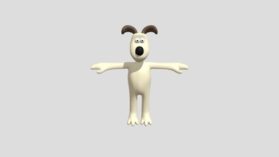 gromit - wallace & download free 3d model glcalde 6c95354 3d print model - Mito3D