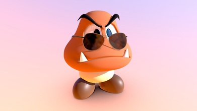 sensationnel goomba Télécharger libre 3d modèle J'aime visage e96ea8d 3d print model - Mito3D