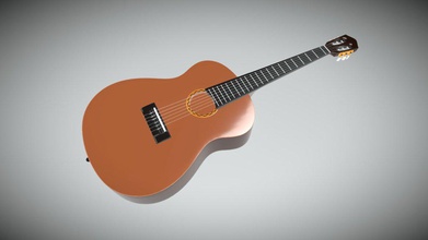 guitarra modelo 3d katsukagi gendosplace 2da11e3 3d print model - Mito3D