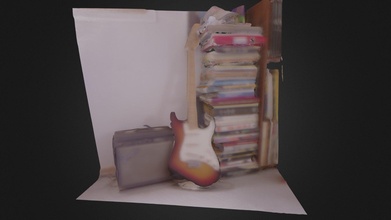 guitarra amplificador libros 3d modelo Luis habitar b79a3ad 3d print model - Mito3D