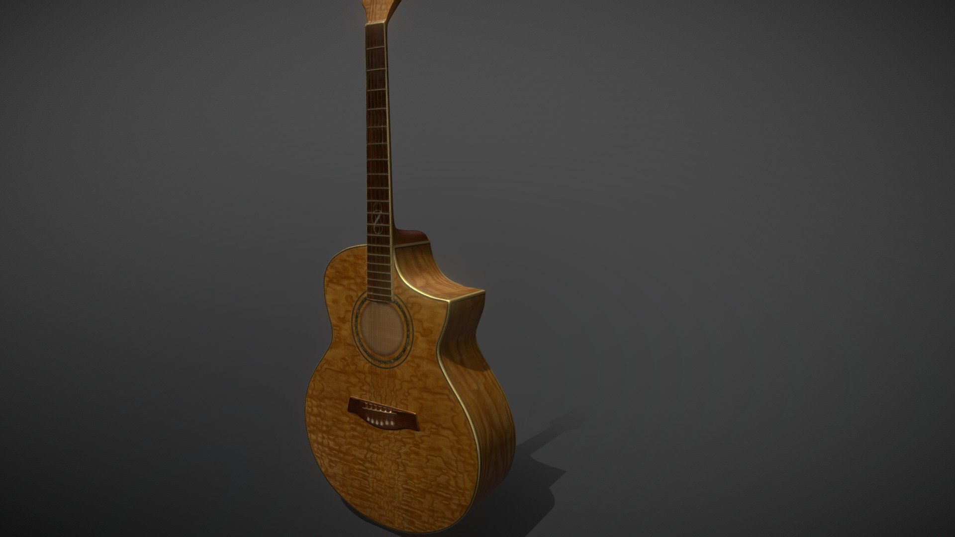 guitarra ibanez ew20 descargar gratis 3d modelo daniel escaneado 2739ed3 3D print model - Mito3D
