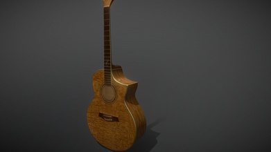 guitar ibanez ew20 - download free 3d model daniel swescanning 2739ed3 3d print model - Mito3D