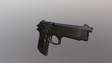 gun - download free 3d model izza fd3d21d 3d print model - Mito3D
