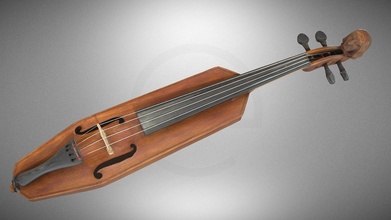 violino 3d modello malopolska virtuale musei wirtualnemuzeamalopolski 6cd1378 3d print model - Mito3D