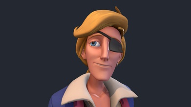 guybrush - 3d model abel oroz abelostudio 04da5ae i&rsquo m selling these fine leather jackets 3d print model - Mito3D