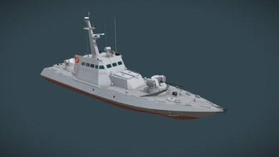 gyurza-m class artillery boat 58155 - buy royalty free 3d model tim samedov citizensnip 42ac5ff 3d print model - Mito3D
