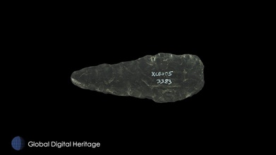 hafted knife xcb-105-3383 - download free 3d model global digital heritage globaldigitalheritage 7d405ef 400 bce-100 ce xcb-105 adamagan aleut place walrus hunters head morzhovoi bay western alaska peninsula massive village multiple occupations occupied largest arctic estimated 1000 people also has limited dated 2200-1700 bce 1000-600 900-1100 artifacts presented result research conducted under grants nsf 9630072 9814086 9996372 9996415 1139266 1321411 h maschner principal investigator these were scanned either faro edge arm minolta vivid 9i processed geomagic polyworks 2-8 photos used texture wrap original digitizing work done ivl id st univ subsequent processing publication completed 3d print model - Mito3D