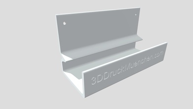 handyhalter die wand mit absturzsicherung - download free 3d model 3ddruckmuenchencom a960e13 3d print model - Mito3D