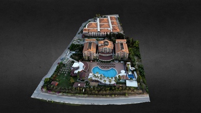 hane sun hotel antalya - download free 3d model alper basiran petaaerial 5717961 3d print model - Mito3D