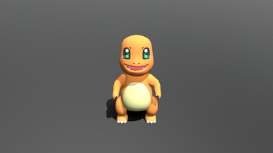 happy charmander - download free 3d model kapao supachailllpay eb3174f 3d print model - Mito3D