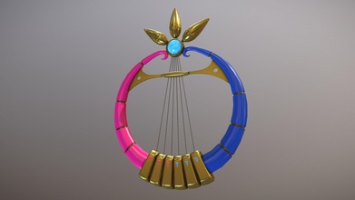 harp ages zelda oracle - download free 3d model jared rytmiking a8f025b 3d print model - Mito3D
