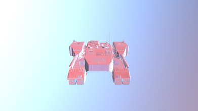 hav scifi tanque - modelo 3d rwarrlock9847 3d81016 3d print model - Mito3D