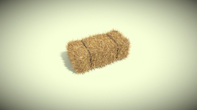 hay bale square 3d model - buy royalty free 3ddisco e006ee3 3d print model - Mito3D