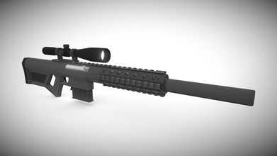 chasseur têtes tireur d'élite fusil Télécharger libre 3d modèle naudaff3d bf5b669 3d print model - Mito3D