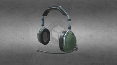 headset - buy royalty free 3d model rockefinger 668c3a4 3d print model - Mito3D