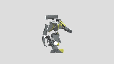 heavy gunner robot - 3d model elitghost 0bd4d62 3d print model - Mito3D