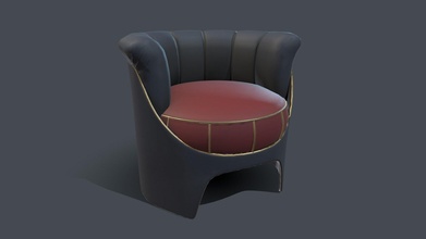 hera - armchair 3d model antonyurevich d9d7a2f 3d print model - Mito3D