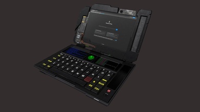 hi-tech laptop - 3d model helsenmet 60abbd2 3d print model - Mito3D