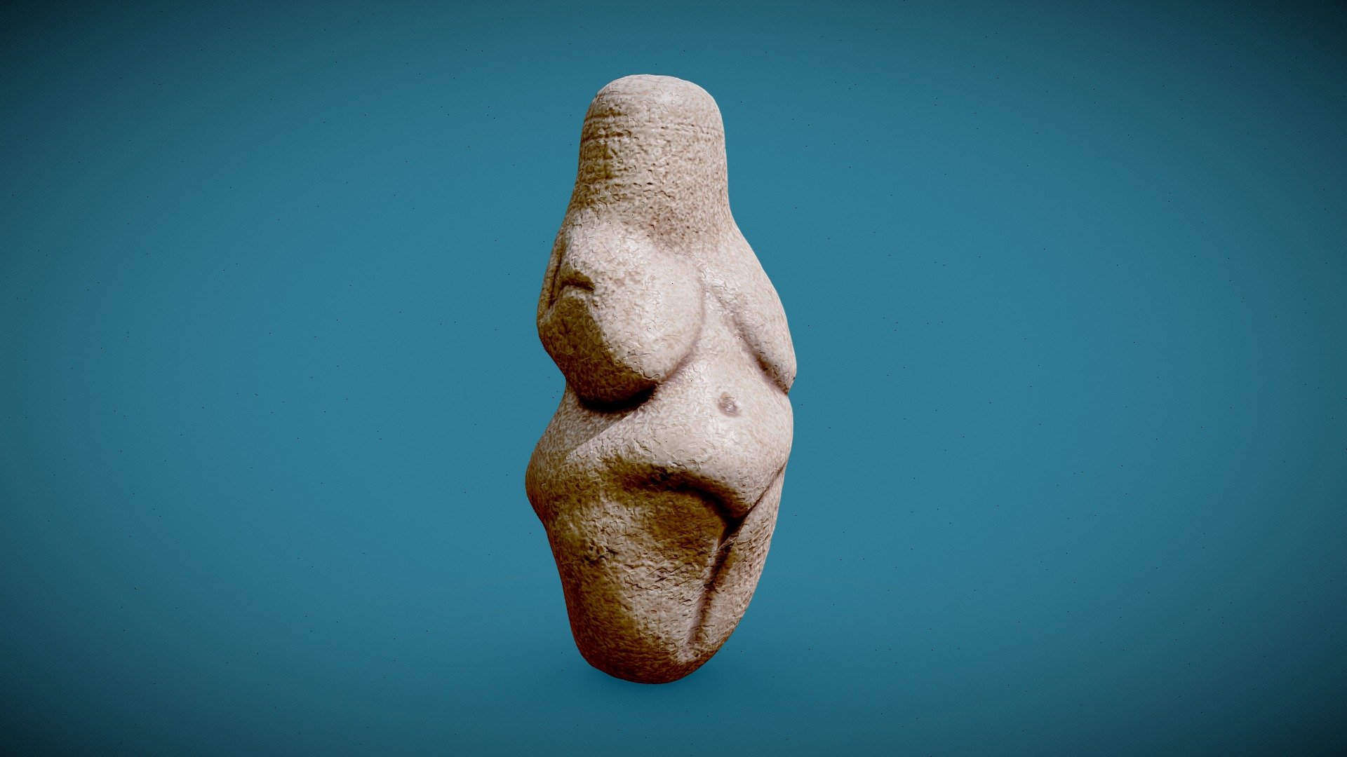 alto paleolítico Venus comprar realeza gratis 3d modelo dsv86 antiguo antropología paleontología 3D print model - Mito3D