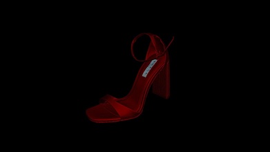 high-heeled shoes - download free 3d model thunk3d scanner diana123456 49a7910 3d print model - Mito3D