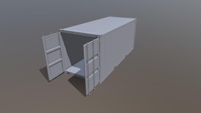 high-poly container - buy royalty free 3d model samize 585f675 3d print model - Mito3D