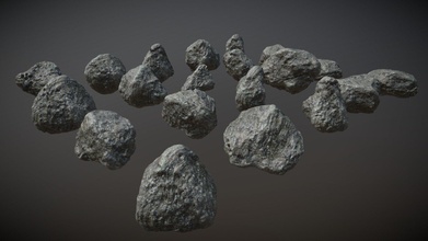 highpoly pedras livre baixar 3d modelo helindu fa5e05f 3d print model - Mito3D