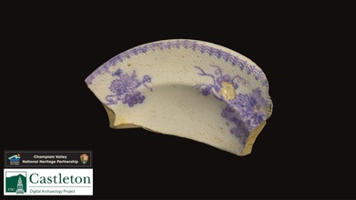 historisch Keramik Einzelheiten tba download frei 3d Modell Castleton Universität Digital Archäologie Projekt cudap 2462a94 3d print model - Mito3D