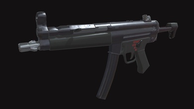 hk mp5 a3 submachine gun - 3d model crispyghouls 8d279ea 3d print model - Mito3D