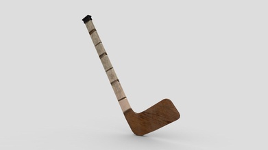 hockey stick - download free 3d model duznot duz vr 3f6b365 3d print model - Mito3D