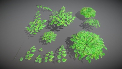 hornbeam branches low-poly - buy royalty free 3d model vis-all-3d vis-all 2870d90 tree green plant leaf branch 3dhaupt software-service-john-gmbh hornbeam-leaves 3d print model - Mito3D