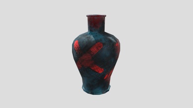 Grusel Vase download frei 3d Modell trxgaming 3050e5b 3d print model - Mito3D