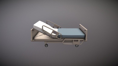 hospital cama Comprar realeza livre 3d modelo umarahmed077 umarahmed07 ac636dd 3d print model - Mito3D