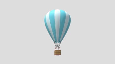 chaud air ballon acheter royalties libre 3d modèle + edplus 4dbc527 3d print model - Mito3D