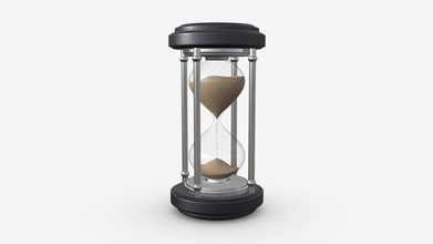 hourglass egg timer 06 - buy royalty free 3d model hq3dmod aivisastics bff0a32 3d print model - Mito3D