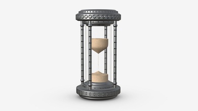 hourglass egg timer 07 - buy royalty free 3d model hq3dmod aivisastics 72d0b85 3d print model - Mito3D