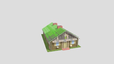 house nr 12 - bormann 3d model fhq-wehrwolf 3d5b1bf fhq &ldquo wehrwolf&rdquo near vinnytsia 1942 sperrkreis 1 number wooden log houses were built lodging working space reichsleiter martin his secretary situated edge wood its foundations can still observed today 3d print model - Mito3D