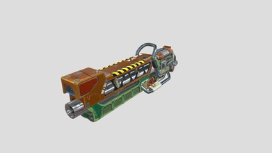Haubitze Kanone 3d Modell Pfeilspitze interaktiv 98f80d9 3d print model - Mito3D