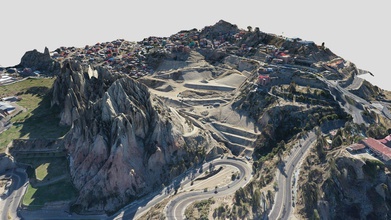 huge landslide produced paz bolivia - download free 3d model oso andino juan carlos alurralde osoandino ecea3f2 april 30 2019 destroying 65 homes https youtube li2hmsnhmcc t 10 shows stabilization work carried out mayor using drone mavic 2 260 aerial photos gmailcom 3d print model - Mito3D