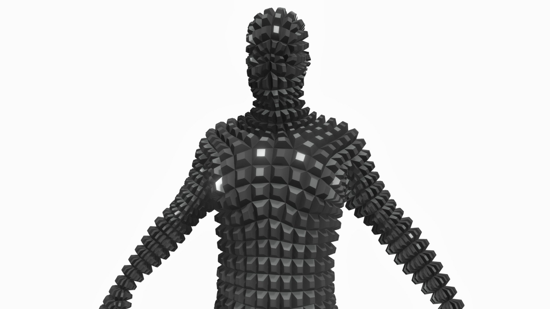 Humain abstrait forme acheter royalties libre 3d modèle zames1992 a95103d 3D print model - Mito3D