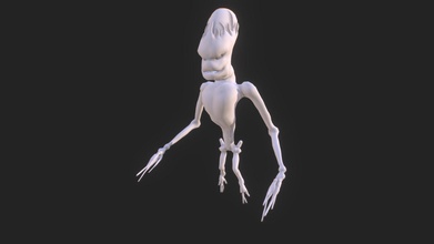humanity savr - hashfallah alien 3d model isaack acevedo isaackgamma 810bc89 responsible animation rigging guy working team their game brian winschel vr survivial shooter you fight aliens which me always exciting 3d print model - Mito3D